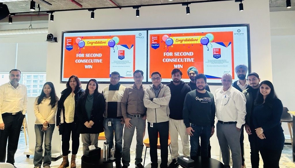 Bravura team in Gurgaon, India