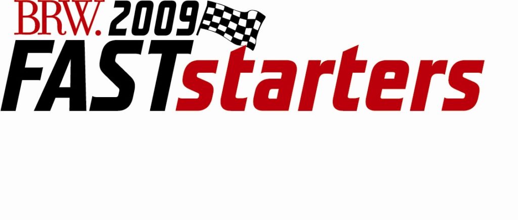 BRW 2009 fast starters logo